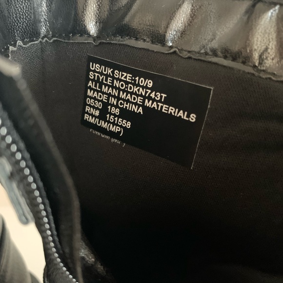 NWT- DKNY GIRL MOTO BOOTS - Picture 7 of 10